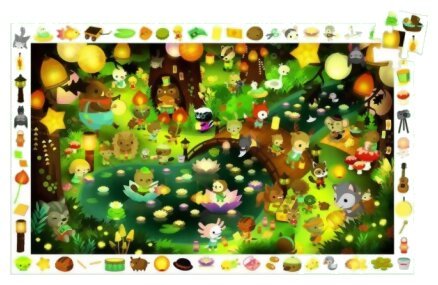 Puzzle Observation - Forêt en fête