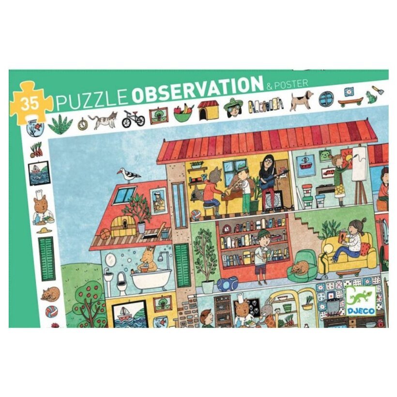 Puzzle Observation : La maison