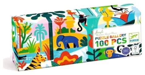 Puzzle Gallery - La Jungle - 100 Pièces