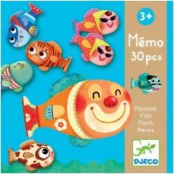 Mémo - Poissons - 30 pcs