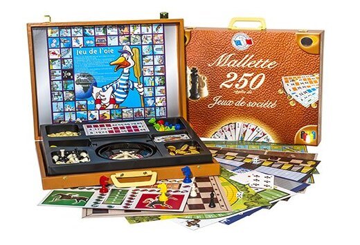 Mallette 250 jeux de société