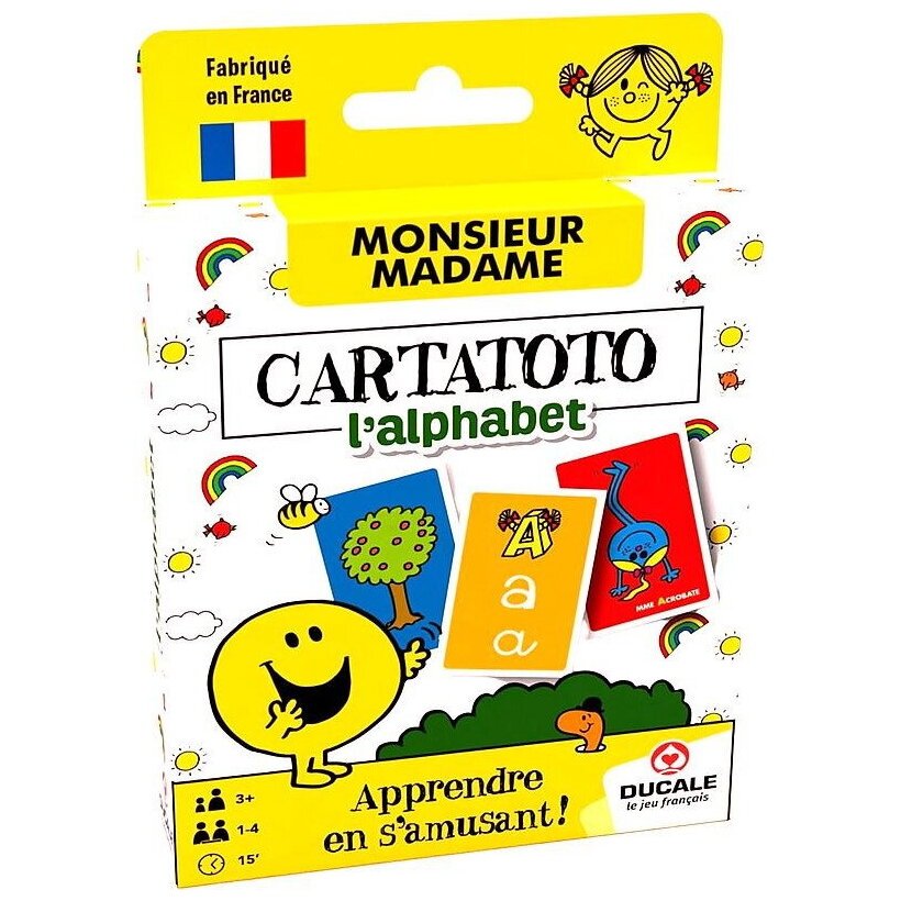 Cartatoto L'Alphabet Monsieur Madame