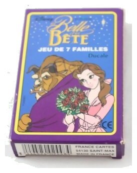 Jeu 7 Familles - La Belle Et La Bête