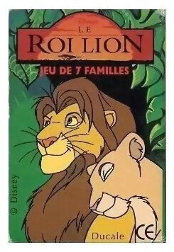 Le Roi Lion - Jeu De 7 Familles