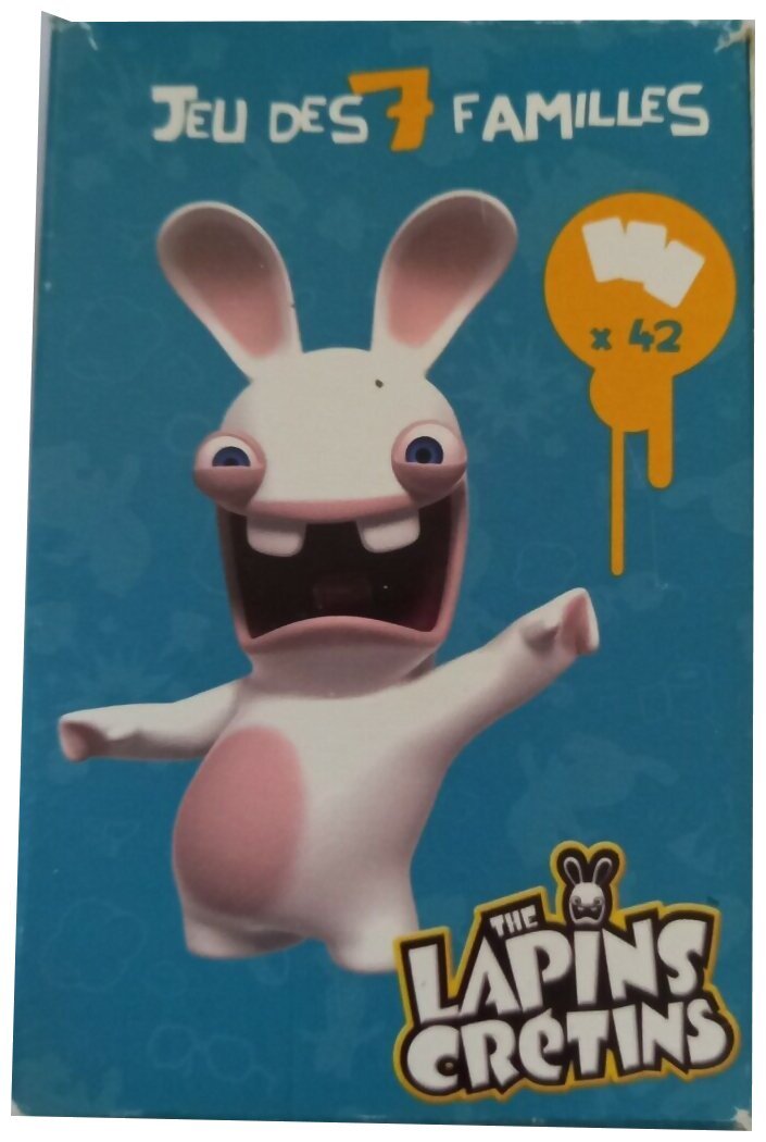 Jeu des 7 Familles The Lapins Crétins — Édition 2012