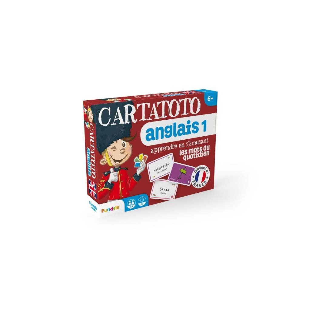 Cartatoto - Anglais 1 - Les mots du quotidien