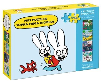 Mes puzzles Supra Méga Rigolos ! - 24 à 64 pièces