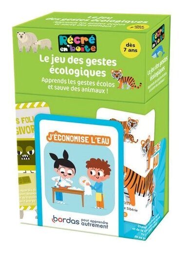 Le jeu des gestes écologiques : Apprends les gestes écolos et sauve des animaux !