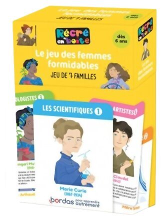 le jeu des femmes formidables - jeu de 7 familles