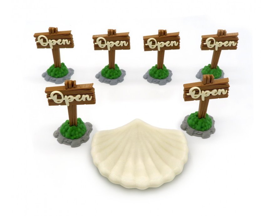 Everdell - Extension "Marqueurs d'Ouverture et Coquille"