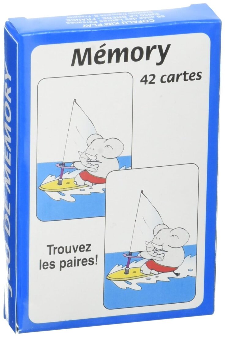 Mémory Trouvez les paires ! - 42 cartes