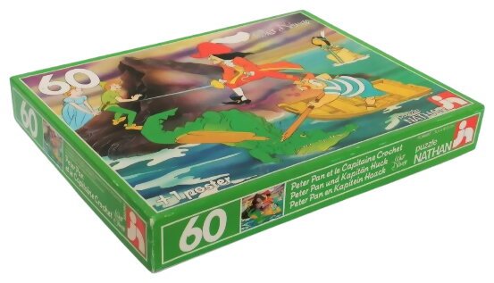 Puzzle - Peter Pan Et Le Capitaine Crochet - 60 Pièces