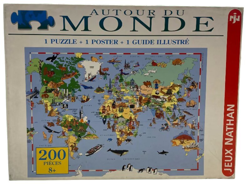 Puzzle - Autour du monde - 200 pièces