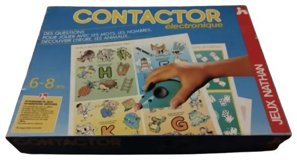Contactor électronique - Des questions pour jouer avec les mots, les nombres, découvrir l'heure, les animaux...