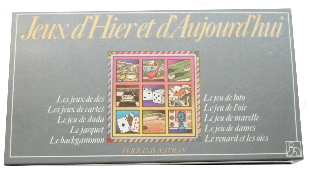 Jeux d'hier et d'aujourd'hui