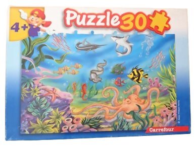 Puzzle - Vie sous marine - 30 Pièces