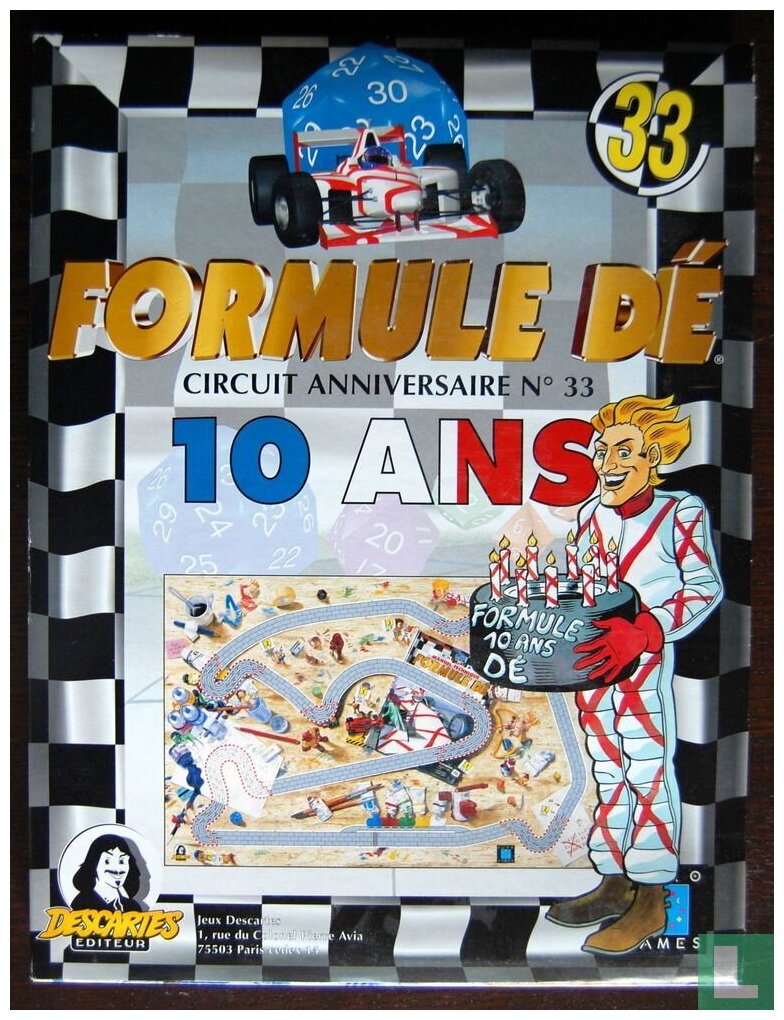 Formule Dé - Circuit Anniversaire 10 Ans - N°33