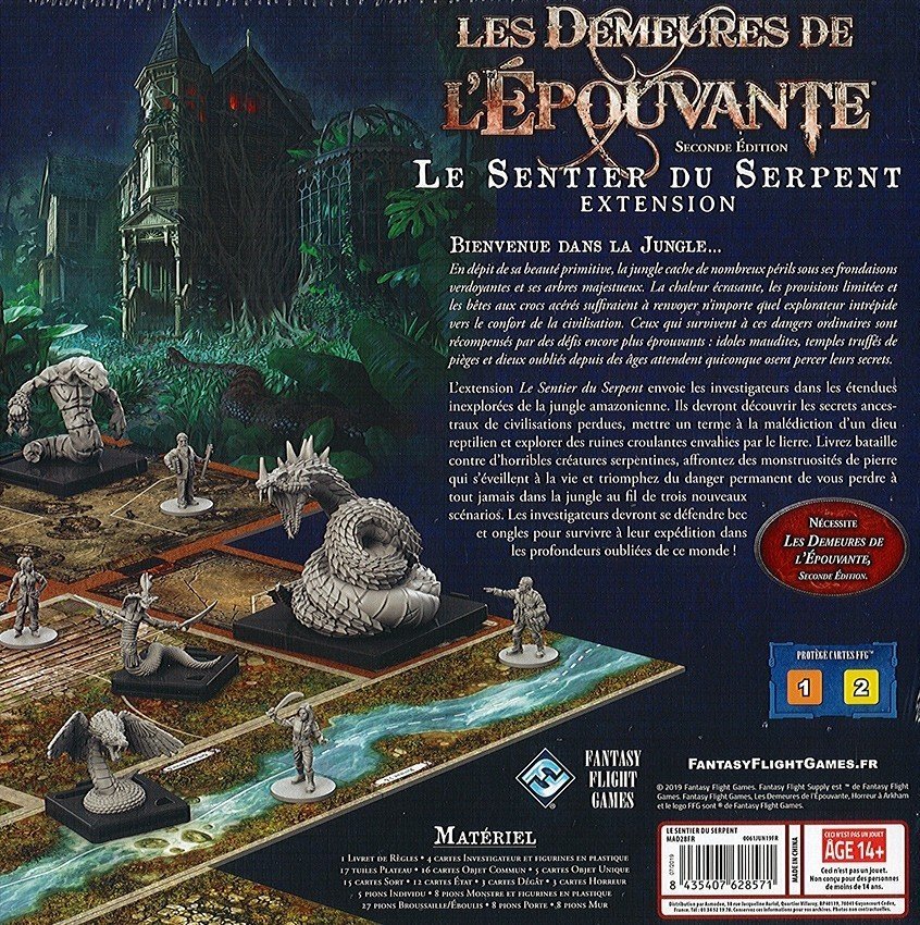 Les Demeures de l'Épouvante (Seconde Édition) - Extension "Le Sentier du Serpent"