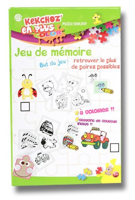 Boîte Puzzle Jeu De mémoire