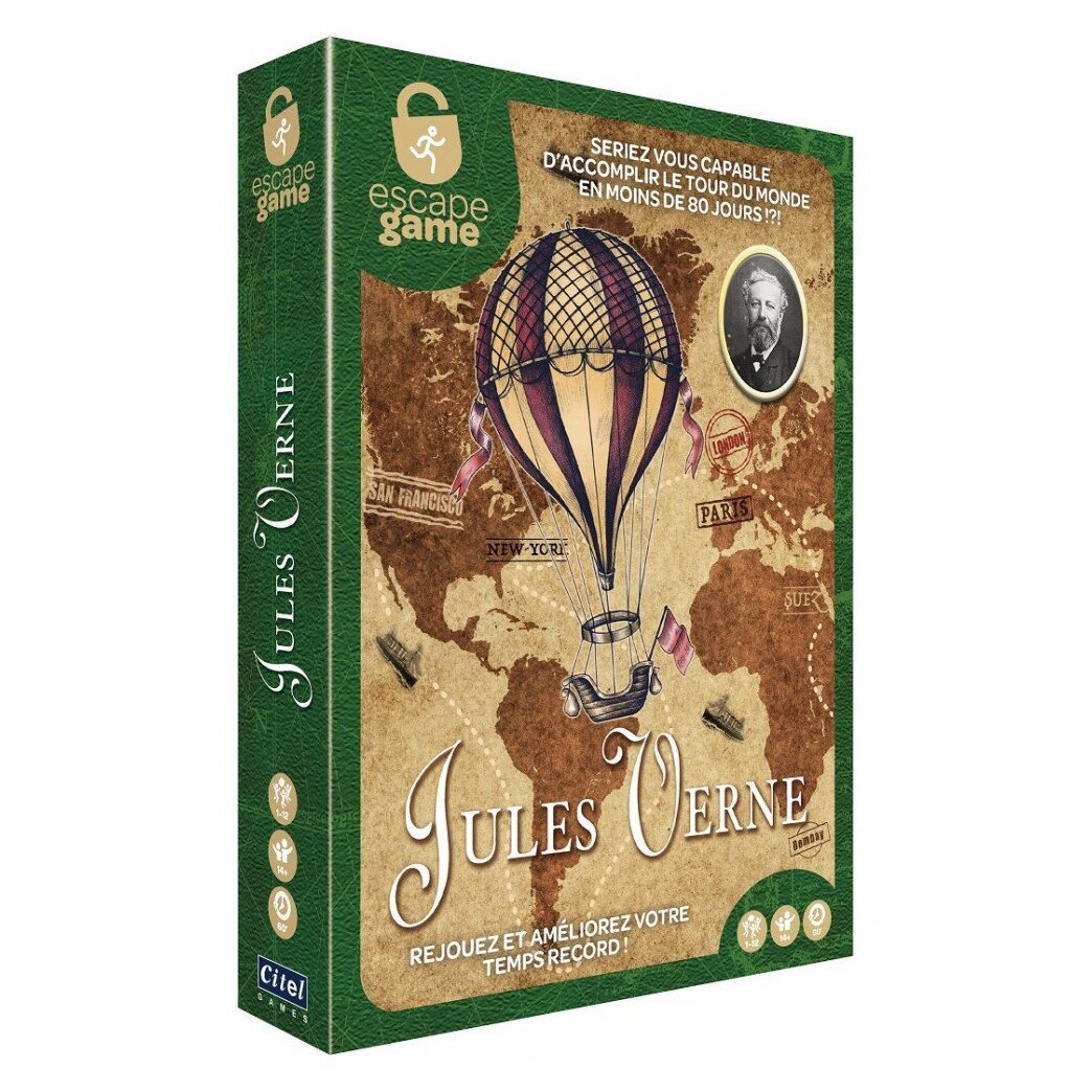 Escape Game - Jules Verne : Le tour du monde en 80 jours