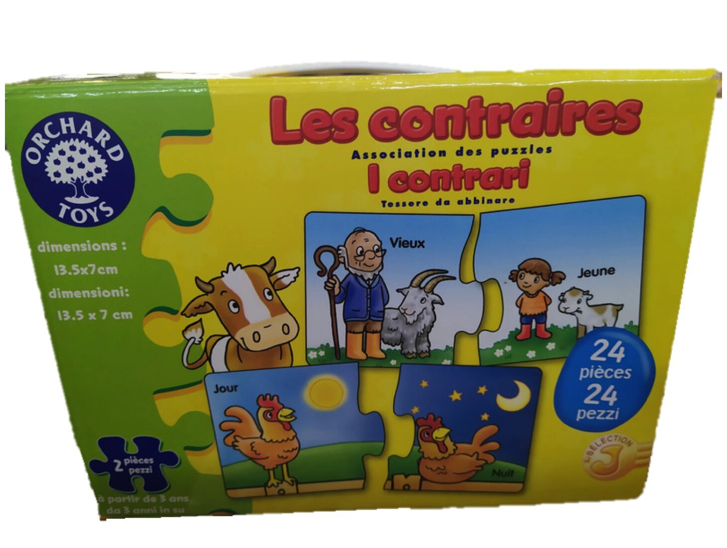 Les contraires - Association des puzzles