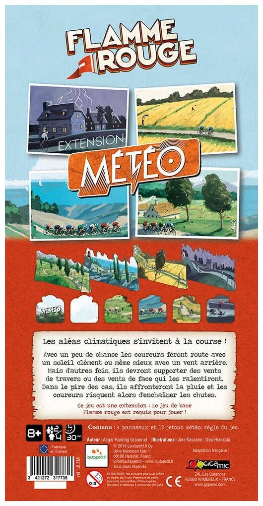 Flamme Rouge - Météo