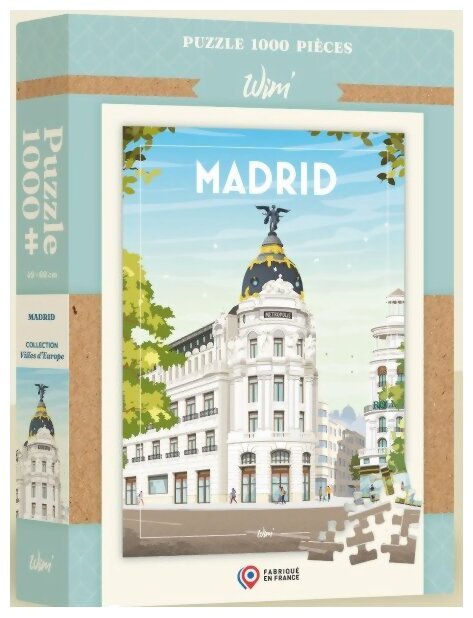 Puzzle - Madrid - 1000 Pièces