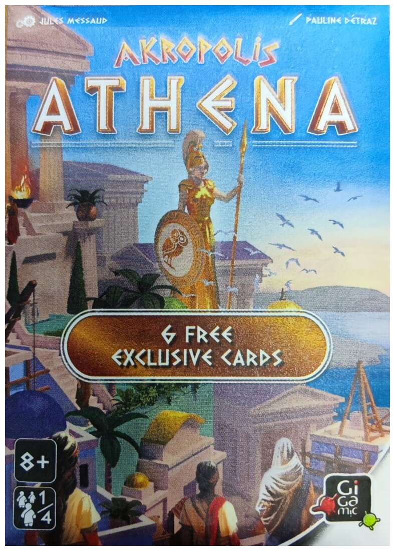 Akropolis - Athena - 6 Free Exclusive Cards