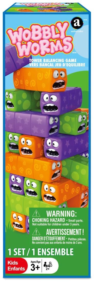 Wobbly Worms - Vers bancal jeu d'équilibre
