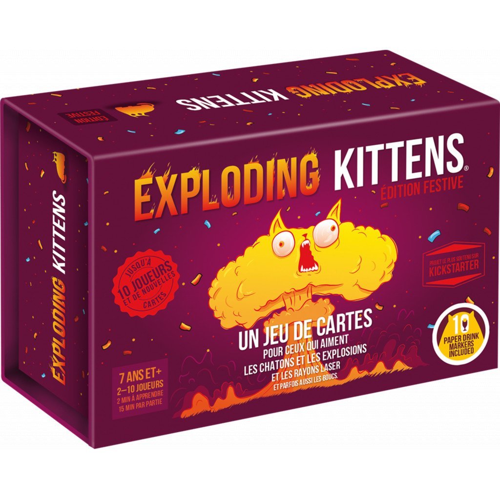 Photo: Exploding Kittens - Édition Festive