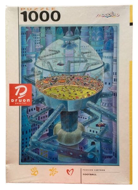 Puzzle - Passion Cartoon - Footbal - 1000 pièces