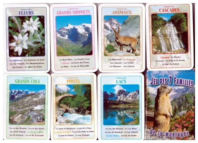 Jeu Des 7 Familles De La Montagne