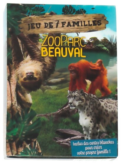 Jeu de 7 Familles - Zooparc Beauval