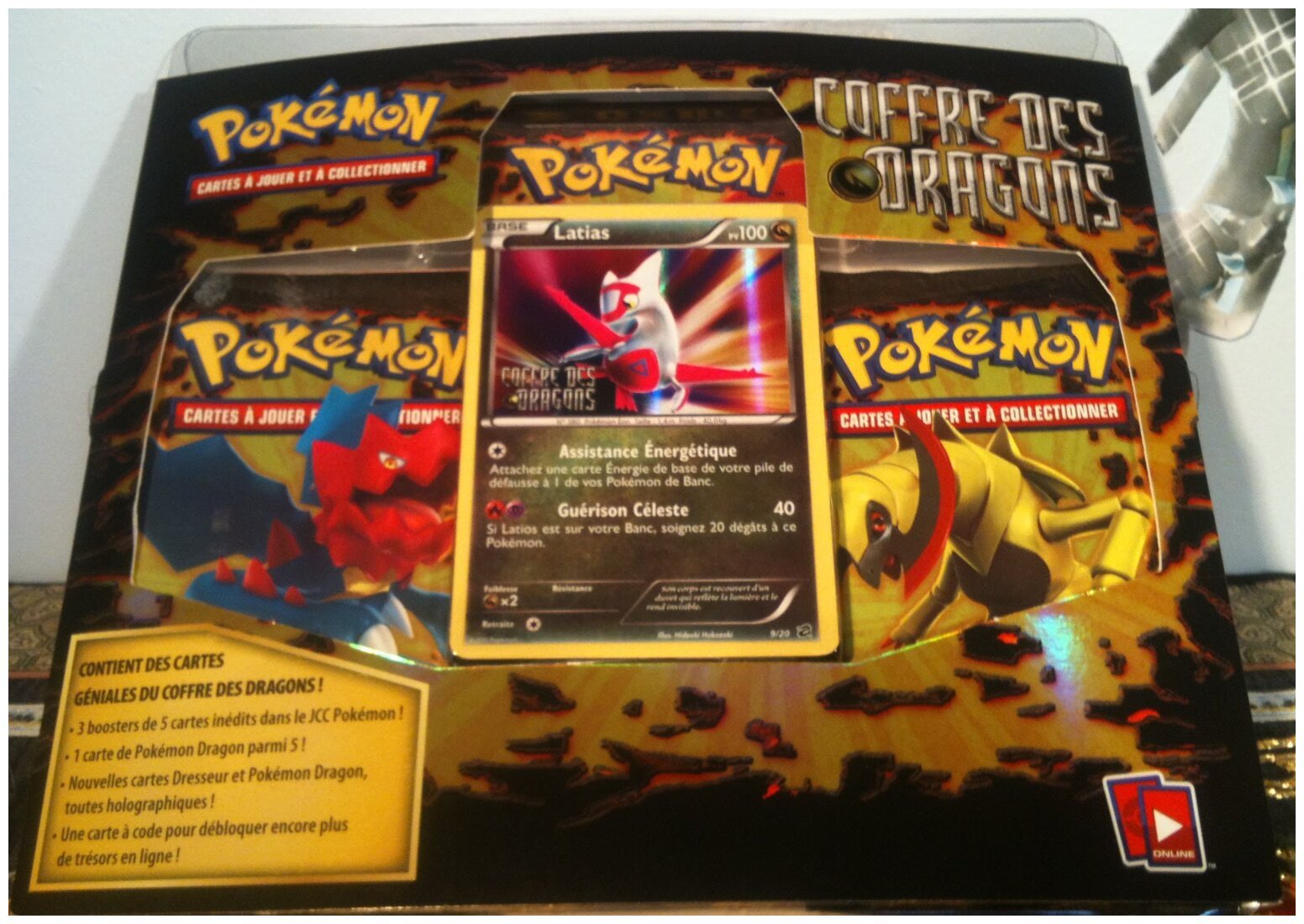 Pokémon JCC - Tripack - Tranchodon - Coffre des dragons