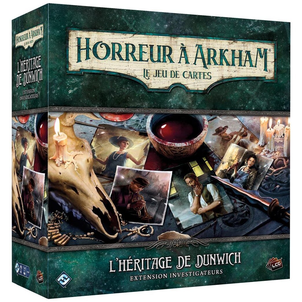 Horreur à Arkham JCE - L'Héritage de Dunwich - Extension Investigateurs