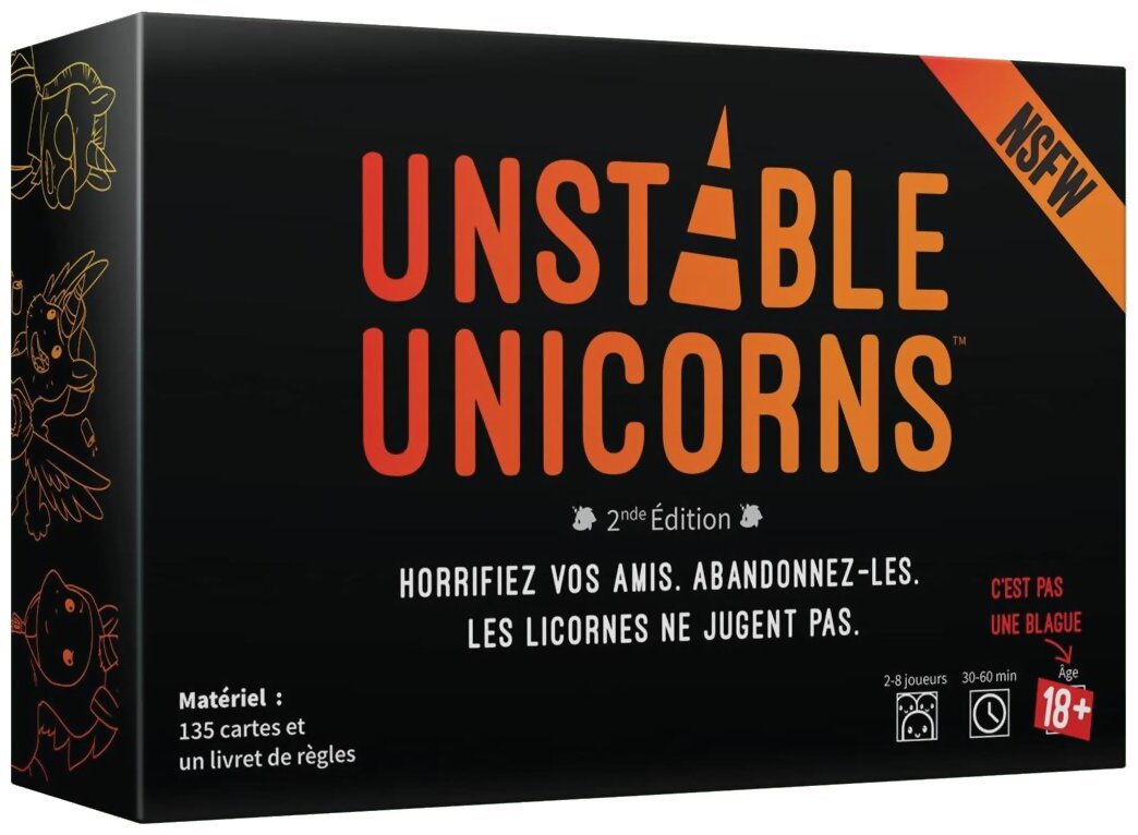 Unstable Unicorns - NSFW — Édition 2022