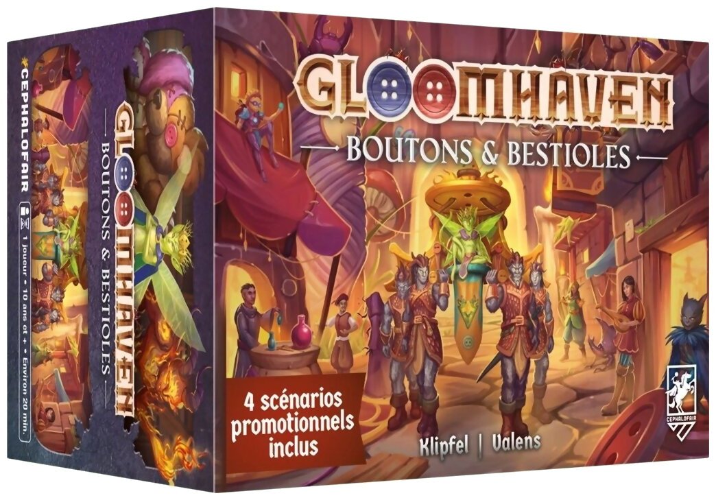 Gloomhaven - Boutons & Bestioles