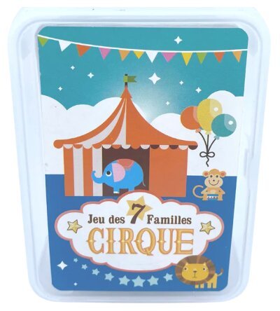 Jeu des 7 familles - Cirque
