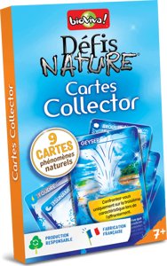 Défis Nature - Cartes Collector Bleu