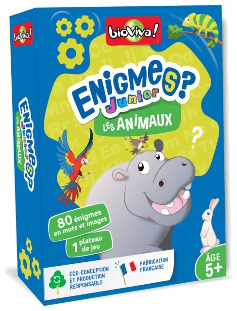 Enigmes Junior? les Animaux
