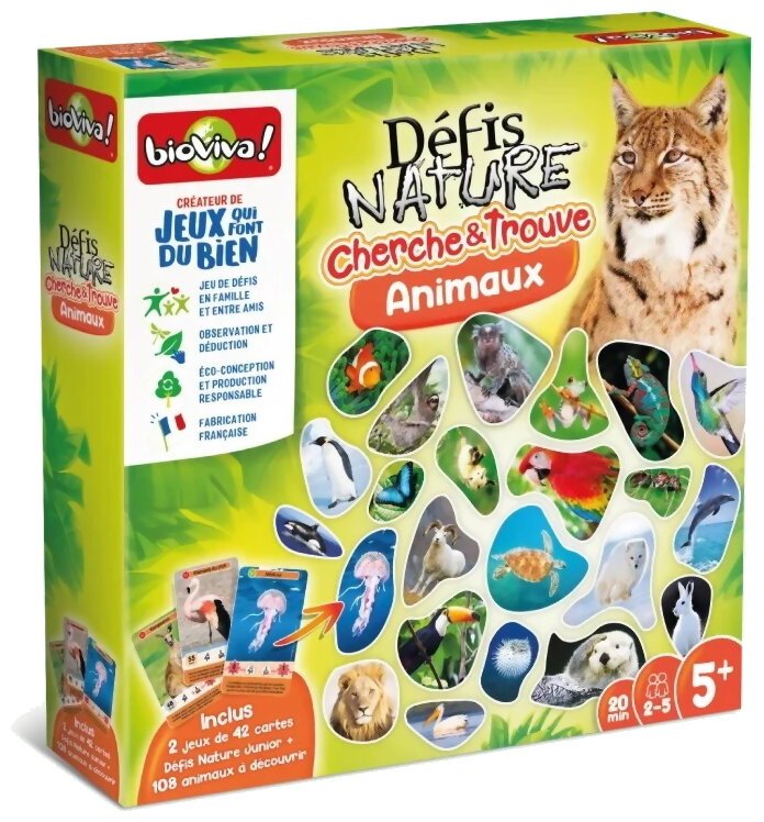 Défis Nature Cherche Et Trouve Animaux