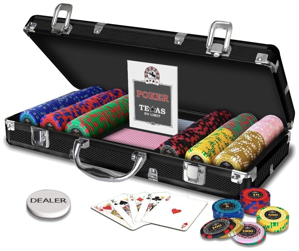 Mallette de poker 300 jetons Royal