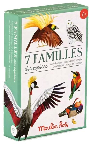 7 familles des espèces