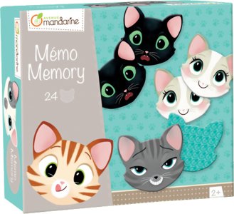 Mémo Mémory - Chats et expressions