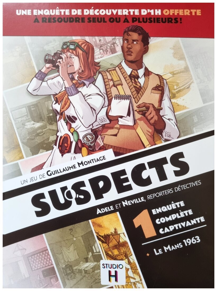 Suspects - Le Mans 1963 - Adele et Neville, reporters détectives
