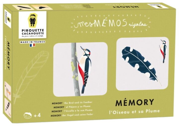 Mes Mémos Rigolos - Memory - L'Oiseau Et Sa Plume
