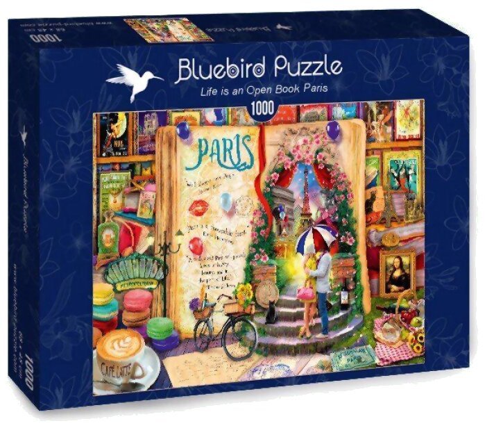 Puzzle - Life Is An Open Book Paris - 1000 Pièces