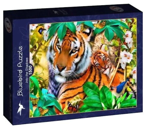Puzzle - Tigres Dans L'ombre - 1500 pièces