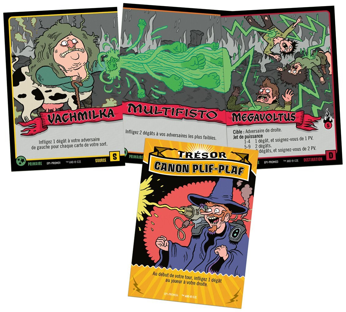 Epic Spell Wars - Cartes promos - Baston de Sorciers au Mont du Crâne Chauve