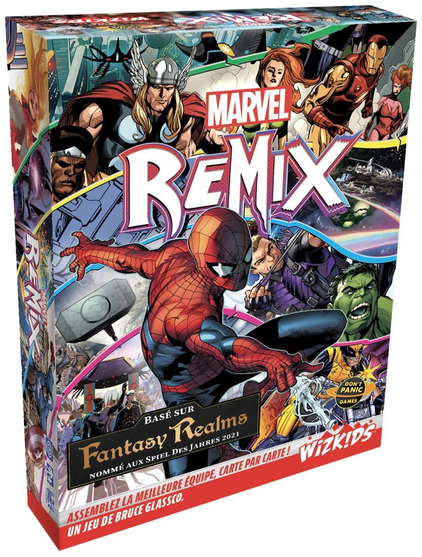 Marvel - Remix - assemblez la meilleure équipe, carte par carte !